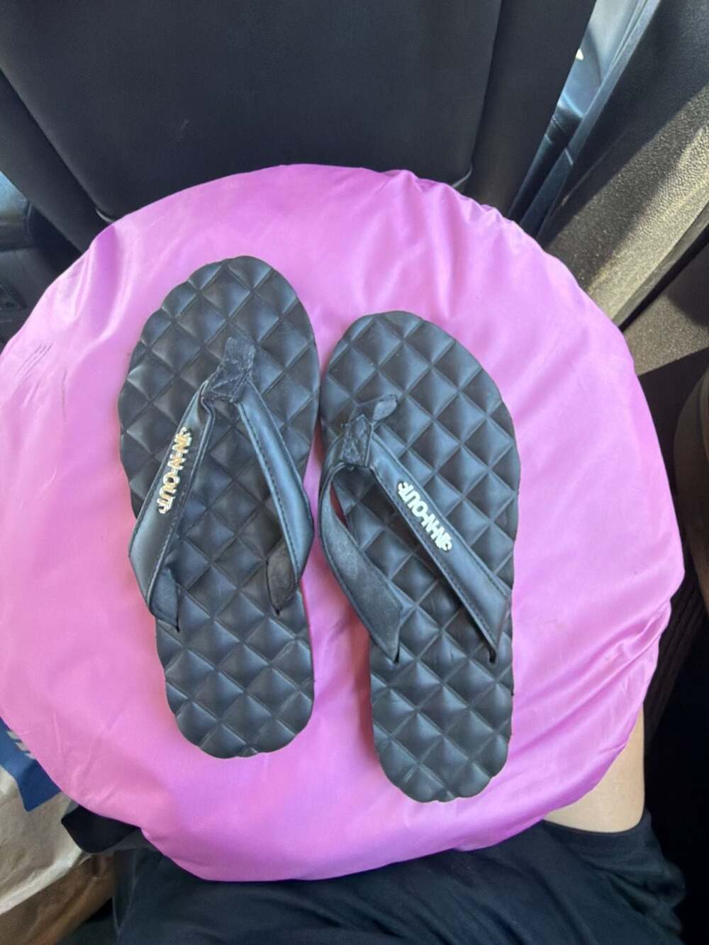 In-N-Out Burger Quilted Foam Footbed Flip Flops‎
